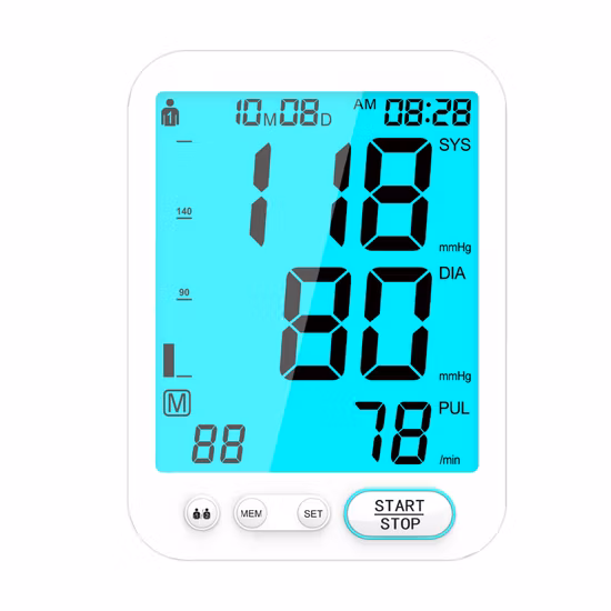 Fabricant CE&FDA prix bon marché Type de bras brassard réglable Bluetooth numérique diffusion vocale sphygmomanomètre tensiomètre