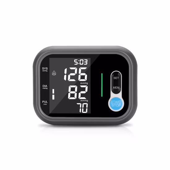 Nouveau Tensiomètre numérique automatique Bp diffusion vocale tensiomètre du bras supérieur